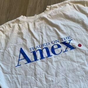 Vintage Amex The Down Industrial Diamonds T-shirt Size Xl